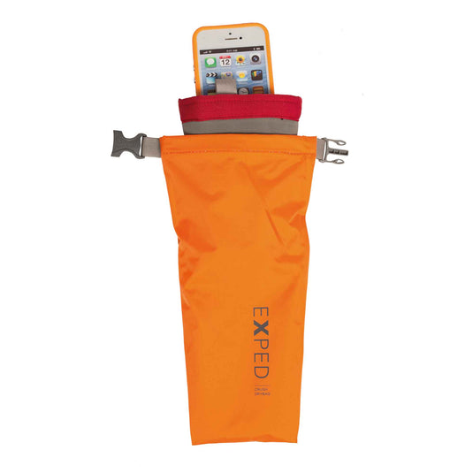 exped crush drybag 2d XXXS with phone