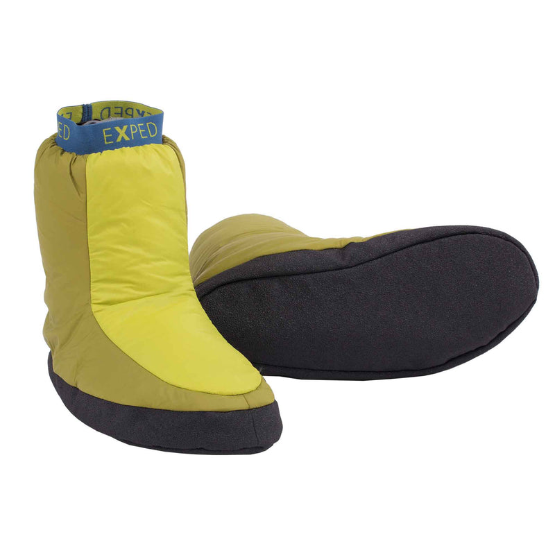 Load image into Gallery viewer, exped insulated camp bootie pair green
