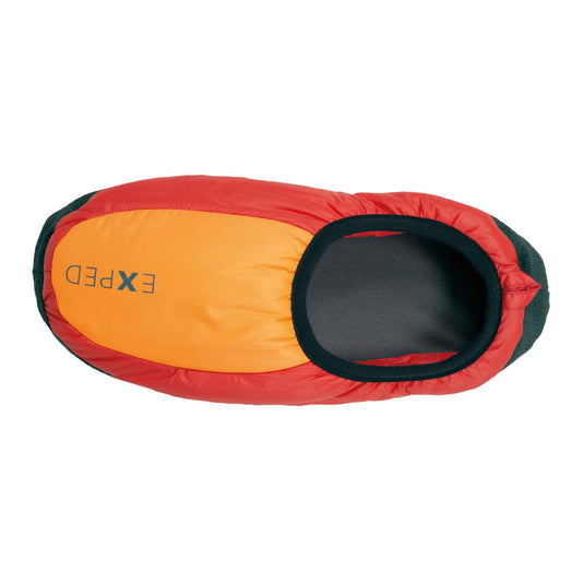 exped insulated camp slipper red above