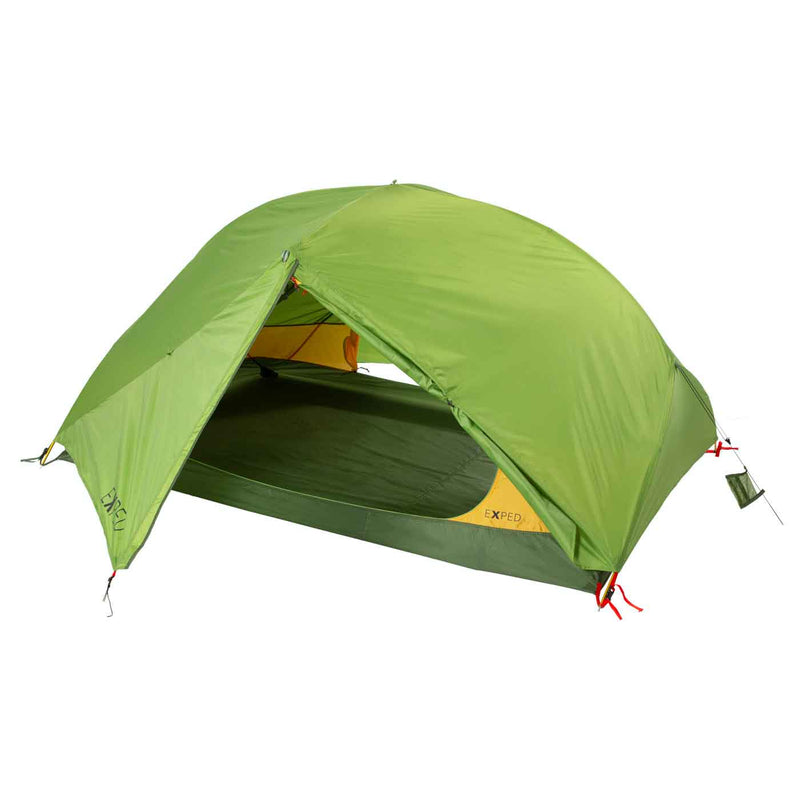 Load image into Gallery viewer, exped lyra 2 person tent hiking door open
