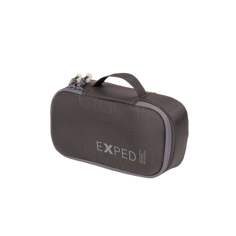 Load image into Gallery viewer, exped padded zip pouch small black
