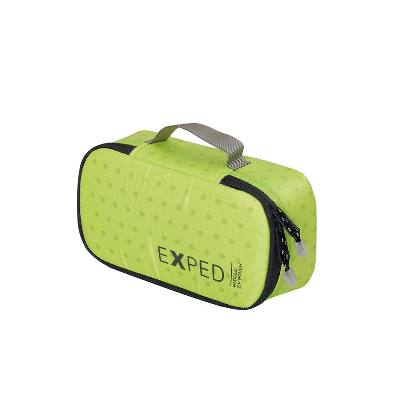 Load image into Gallery viewer, exped padded zip pouch small lime
