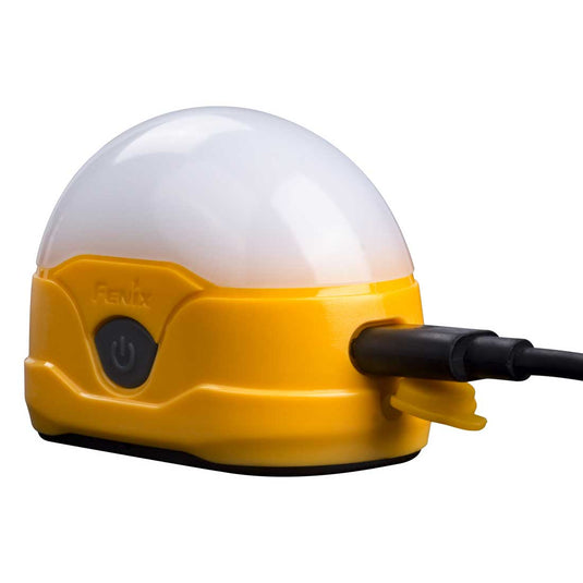 fenix CL20R rechargeable camping lantern orange cord