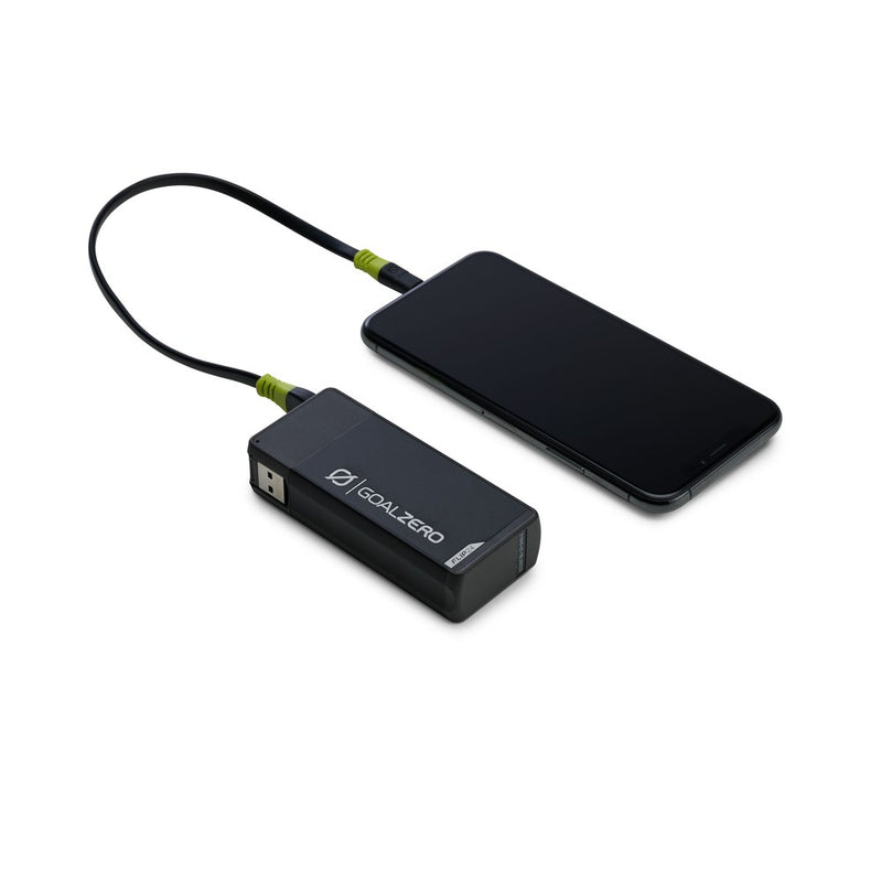 Load image into Gallery viewer, goal zero flip 24 portable battery black action
