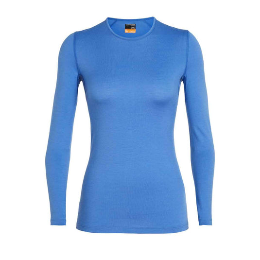 Icebreaker Bodyfit 200 Oasis Stripe Base Layer Top - UPF 30+, Merino Wool,  Long Sleeve (For Women)