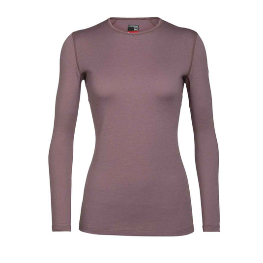 Icebreaker Women's Merino Wool Spector Short Sleeve Crewe T Shirt in Gravel  XS