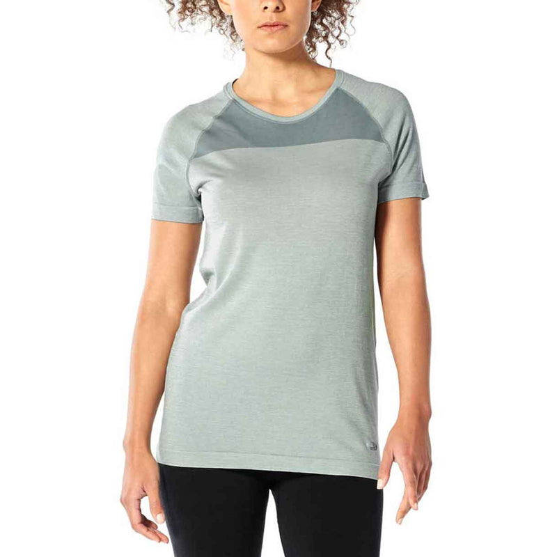 Load image into Gallery viewer, Womens Motion Seamless Short Sleeve Crewe
