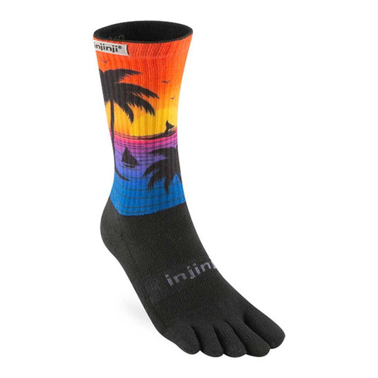 injinji performance toe socks trail 2 0 midweight sunset