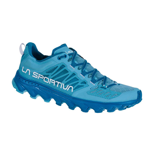 la sportiva helios iii womens trail running shoe blue neptune
