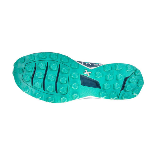 la sportiva kaptiva womens opal aqua trail running shoe sole