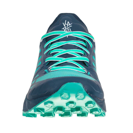 la sportiva kaptiva womens opal aqua trail running shoe toe box