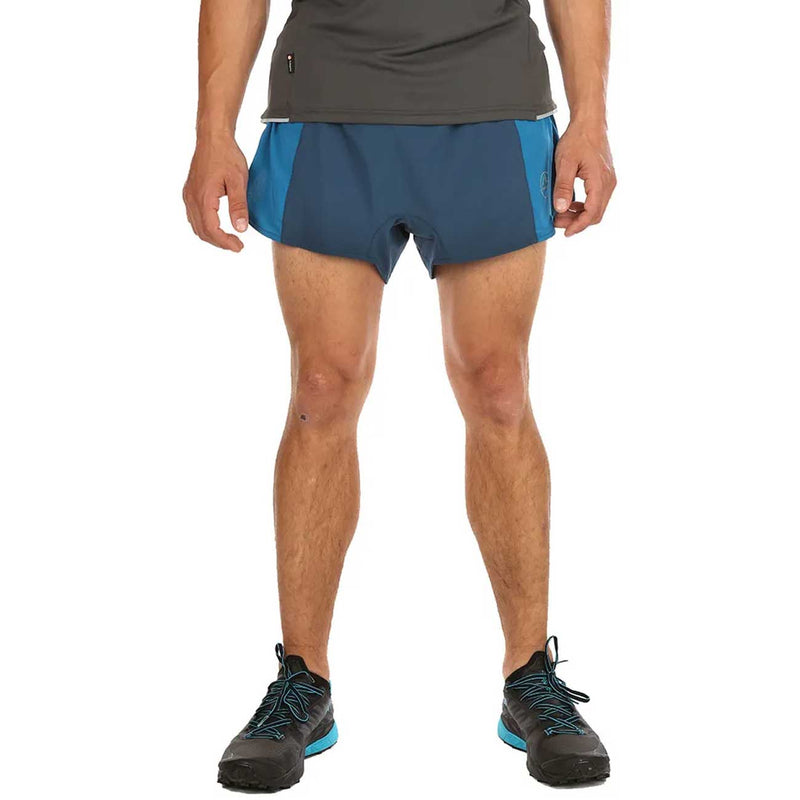 Load image into Gallery viewer, la sportiva mens auster trail running shorts opal neptune 3
