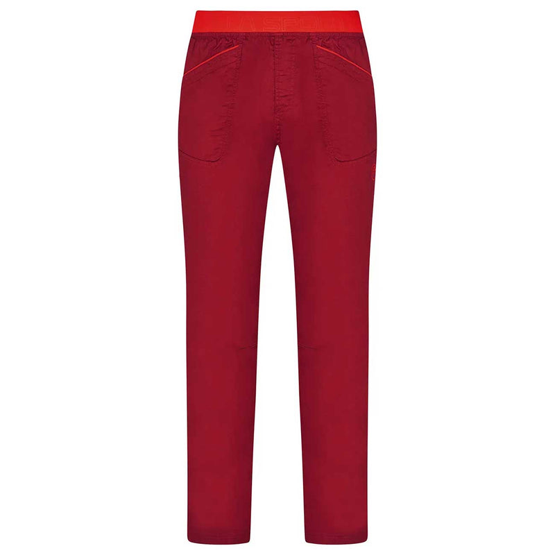 Load image into Gallery viewer, la sportiva mens roots climbing pants chilli poppy 1
