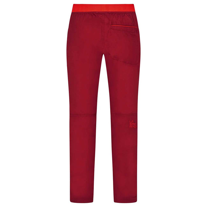 Load image into Gallery viewer, la sportiva mens roots climbing pants chilli poppy 2
