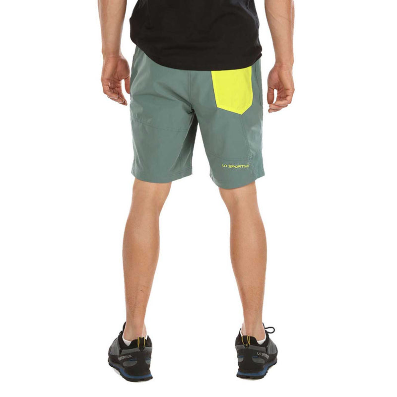 Load image into Gallery viewer, la sportiva mens taku climbing shorts pine kiwi 5
