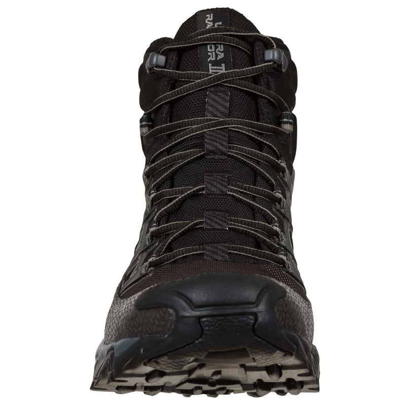 Load image into Gallery viewer, la sportiva mens ultra raptor II mid wide lightweight hiking boot black clay 5
