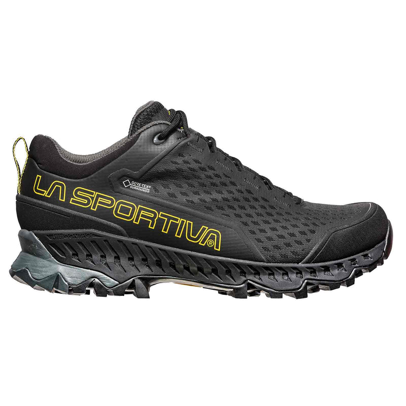 Load image into Gallery viewer, la sportiva spire mens black yellow side
