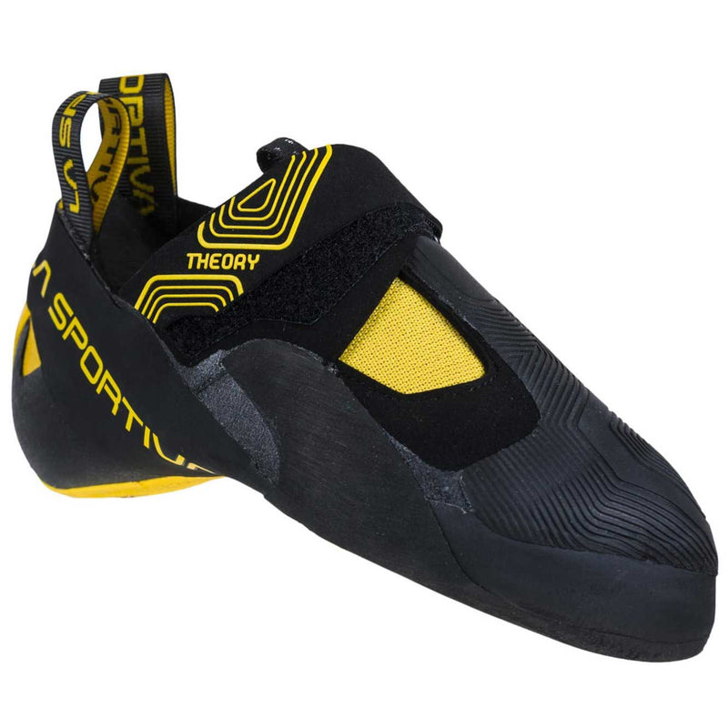 Load image into Gallery viewer, la sportiva theory rock climbing shoe black yellow 5
