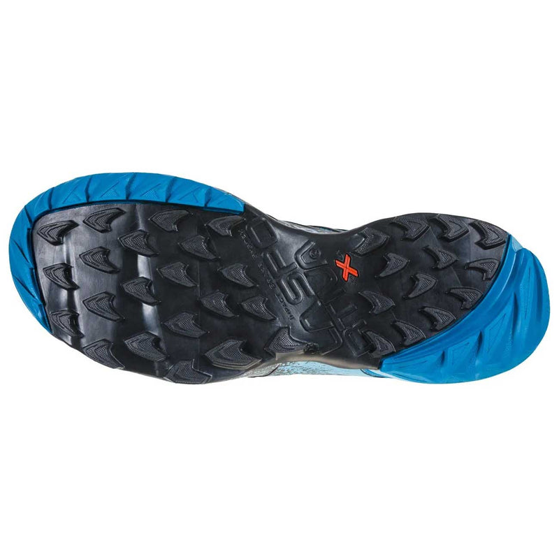 Load image into Gallery viewer, la sportiva womens akasha trail running shoe carbon pacific blue 2
