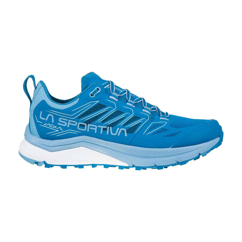 Load image into Gallery viewer, la sportiva womens jackal trail running shoe neptune pacific blue 4
