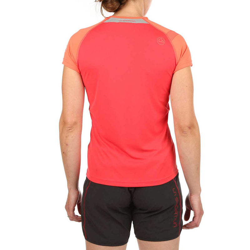 Load image into Gallery viewer, la sportiva womens move tee hybiscus flamingo 4
