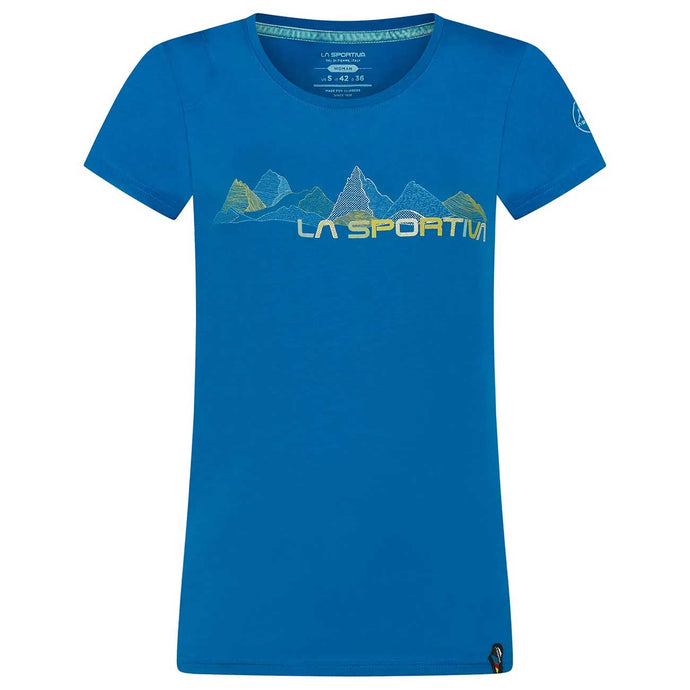 la sportiva womens peaks tee climbing clothing neptune 1