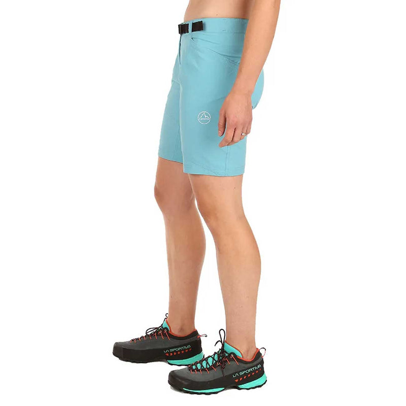 Load image into Gallery viewer, la sportiva womens spit shorts pacific blue 5
