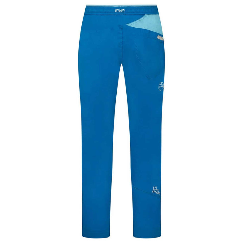 Load image into Gallery viewer, la sportiva womens temple climbing pant neptune pacific blue 2b
