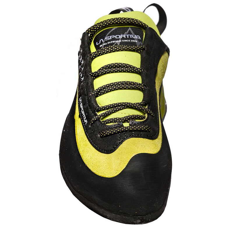 Load image into Gallery viewer, la sportiva miura lace relaunch lime 4 rock climbing shoe
