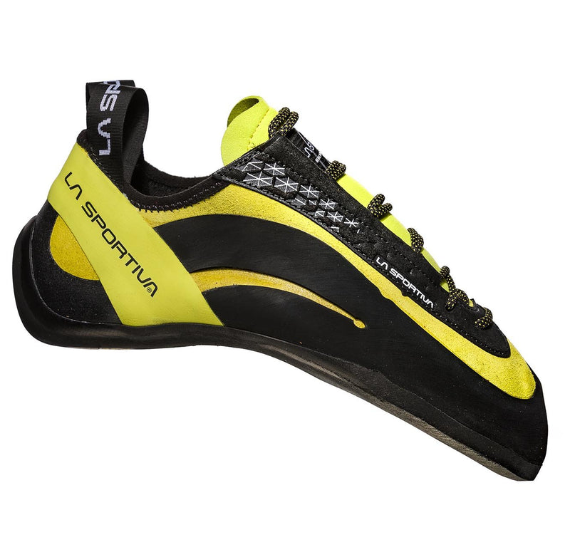 Load image into Gallery viewer, la sportiva miura lace relaunch lime 5 rock climbing shoe

