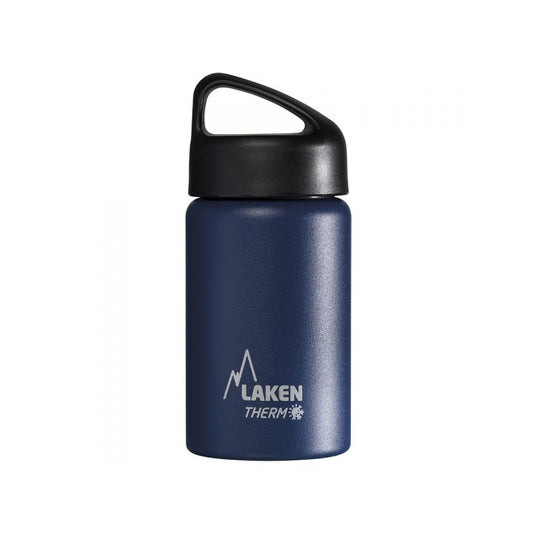laken classic thermo bottle 350ml stainless stee bluel