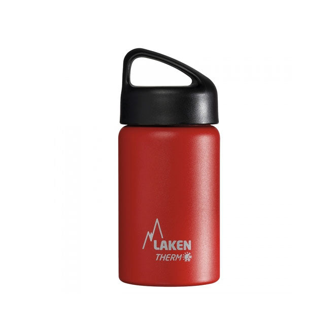 Load image into Gallery viewer, laken classic thermo bottle 350ml stainless steel red

