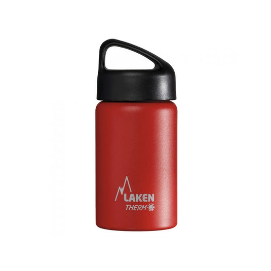 laken classic thermo bottle 350ml stainless steel red