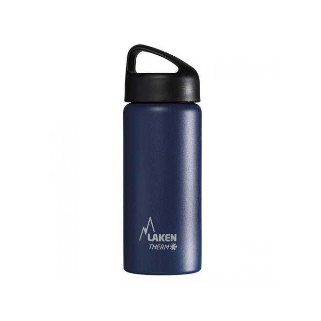 Load image into Gallery viewer, laken classic thermo bottle 500ml stainless steel blue
