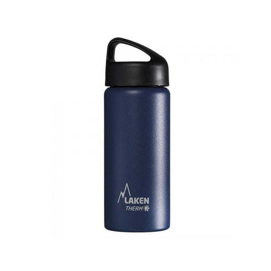 laken classic thermo bottle 500ml stainless steel blue