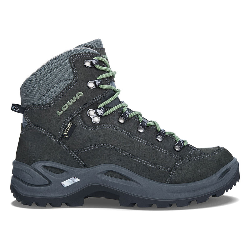Load image into Gallery viewer, LOWA Renegade GTX Graphite Jade comfortable womens hiking boots
