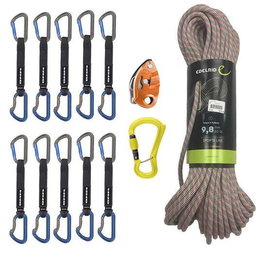 climbing gear rope Premium Sport Lead Climbing Package – Mountain Equipment