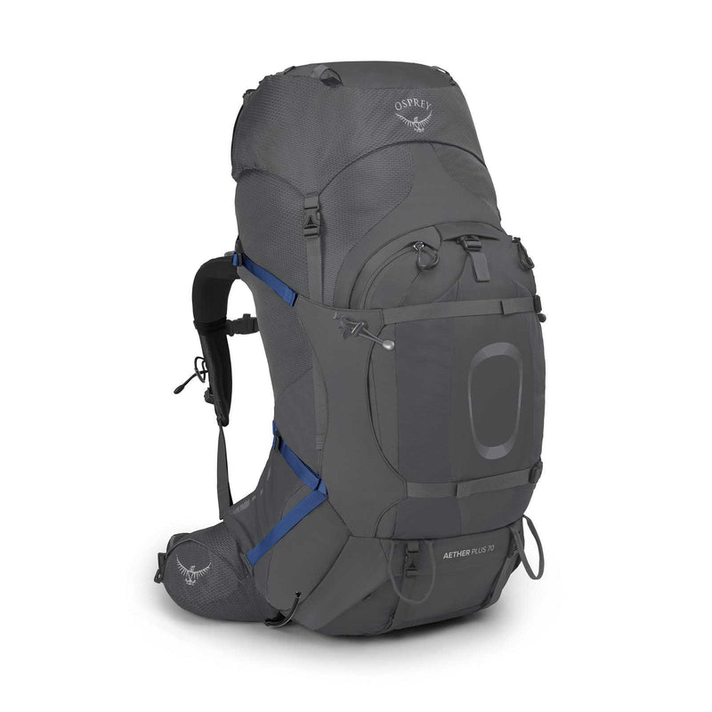 Load image into Gallery viewer, osprey aether plus 70 hiking pack eclipse grey 1

