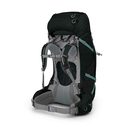 osprey ariel plus 70 womens hiking pack black 2