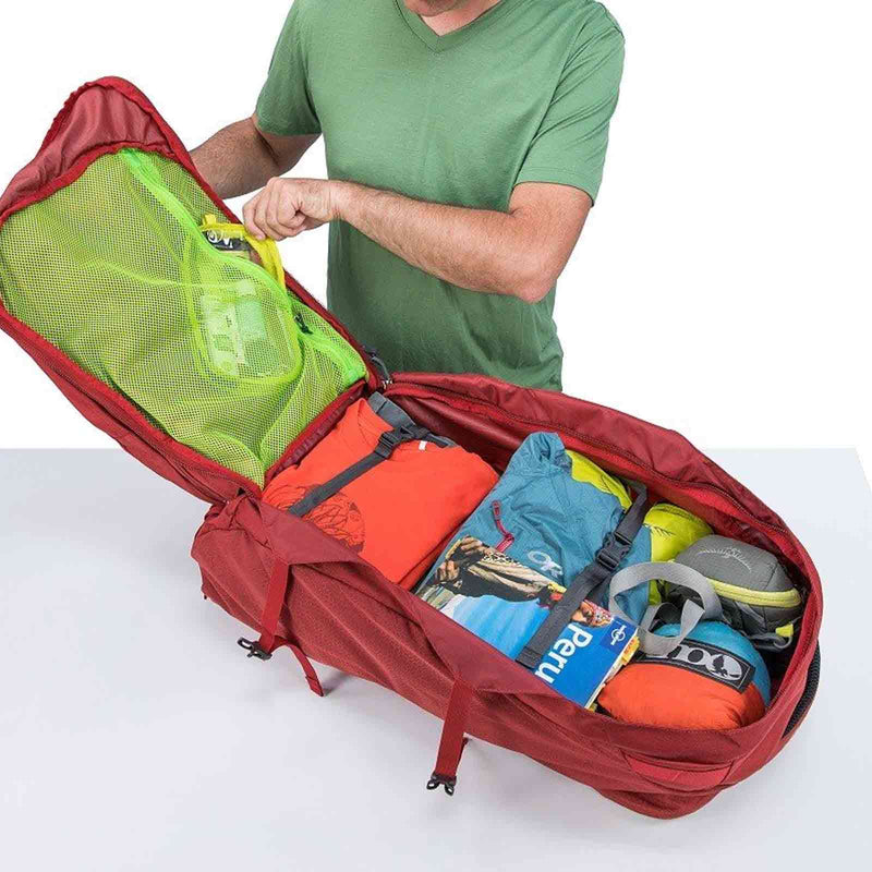 Load image into Gallery viewer, osprey farpoint 70 travel pack jasper red 6
