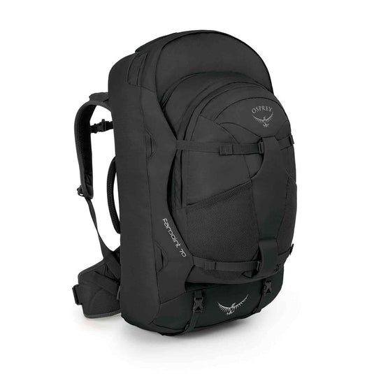 osprey farpoint 70 travel pack volcanic grey 1