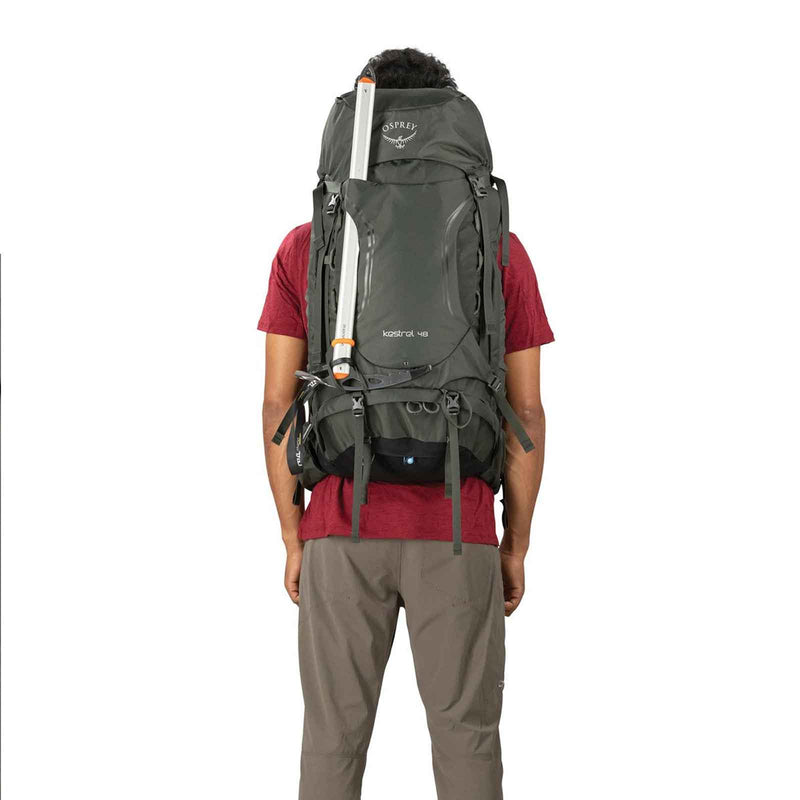 Load image into Gallery viewer, osprey kestrel 38 ice axe attachment on body loch blue backpack mens
