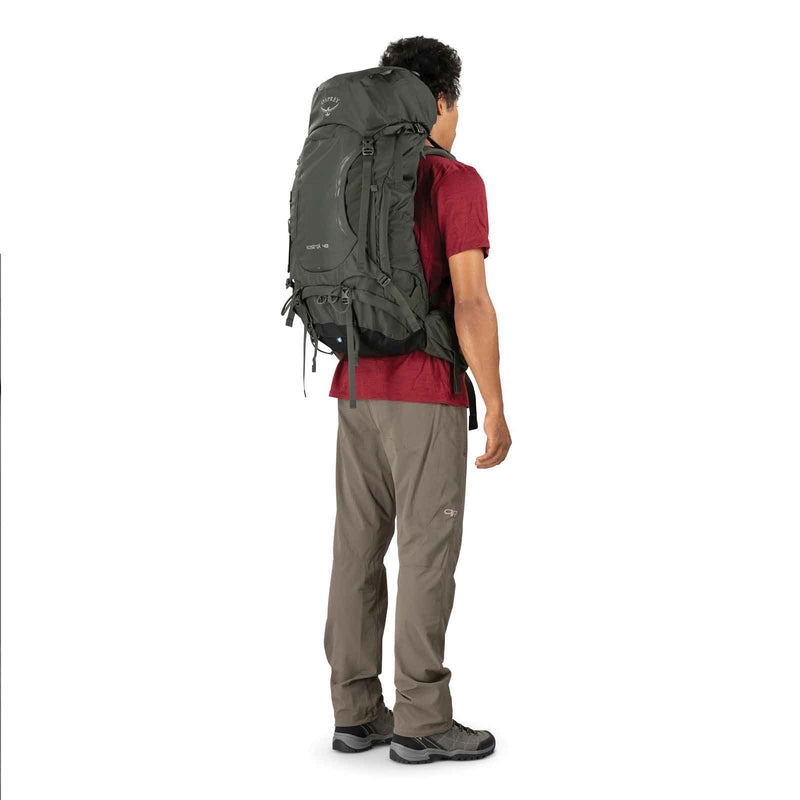 Load image into Gallery viewer, osprey kestrel 48 on body rear backpack mens
