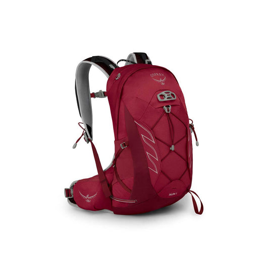 osprey talon 11 mens hiking daypack cosmic red 1