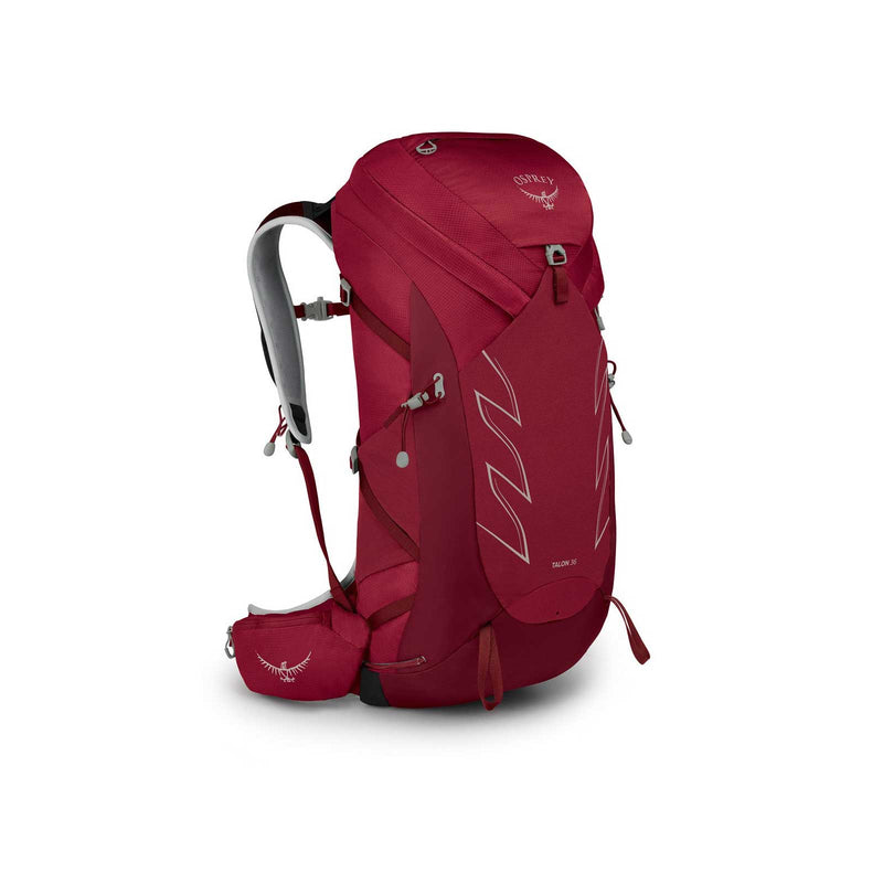 Load image into Gallery viewer, osprey talon 33 mens hiking daypack cosmic red 1
