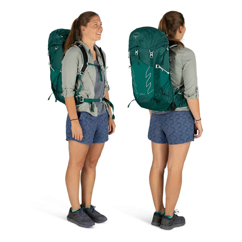 Load image into Gallery viewer, osprey tempest 30 womens hiking pack jasper green 3
