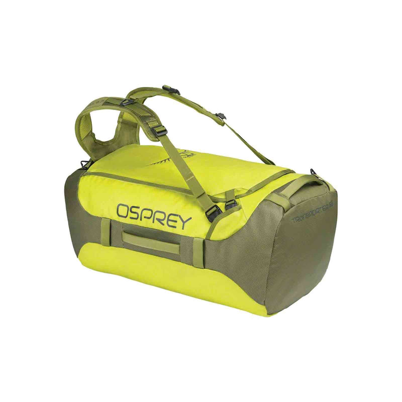 Load image into Gallery viewer, osprey transporter 65 duffel bag sub lime

