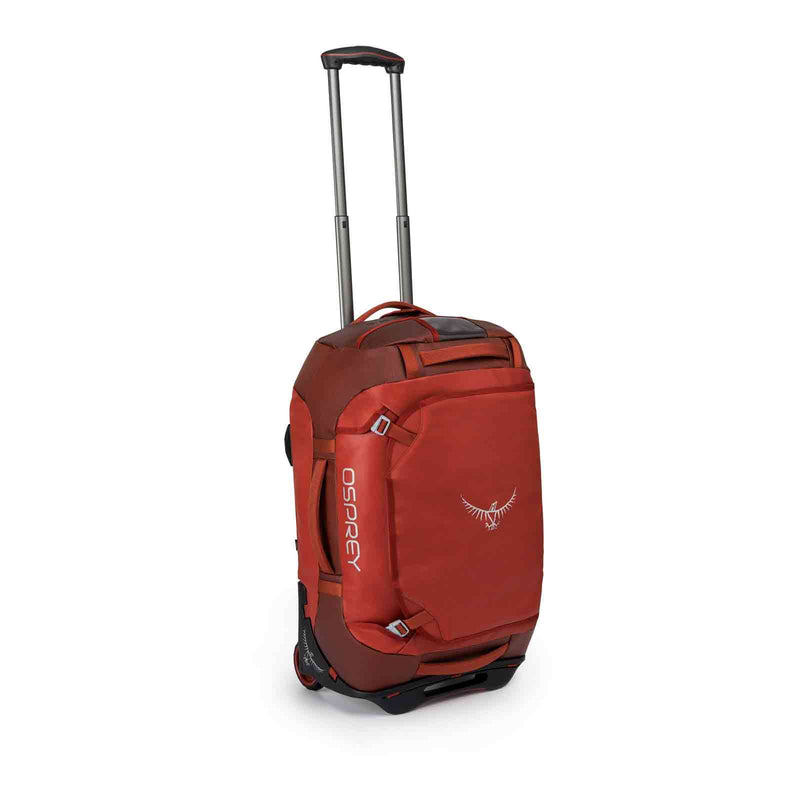 Load image into Gallery viewer, osprey transporter wheeled duffel 40l ruffian red
