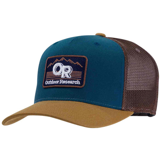 outdoor research advocate trucker cap saddle