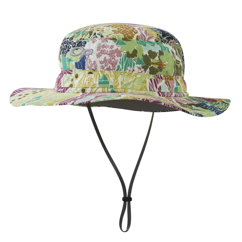 Load image into Gallery viewer, outdoor research helios printed sun hat winter wildland
